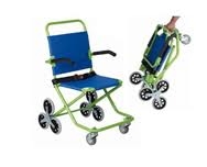 silla para evacuaciones roll over con ruedas traseras