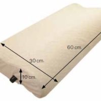 almohada de aire con espuma de memoria