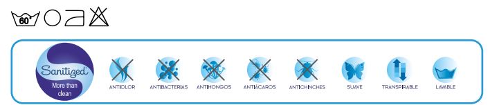 MANTENIMIENTO CAMISON ANTIPAÑAL Camisón ANTIPAÑAL SANITIZED