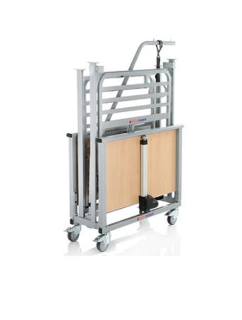 Cama Electrónica PACK OVAL 90 con Carro Elevador - Cabecero y Piecero, Barandillas, Colchón. Con Trend-Antitrend Delemburg | Te1070aa - Imagen 2
