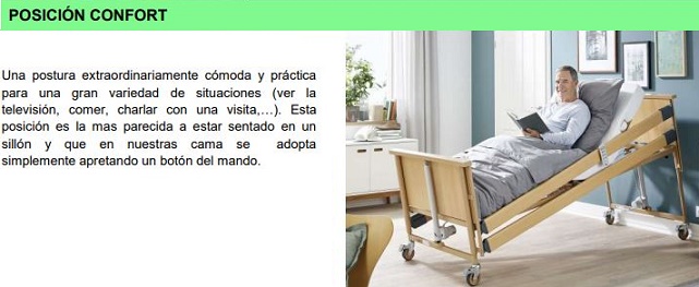 Posición Confort Cama Dali Bluetooth 