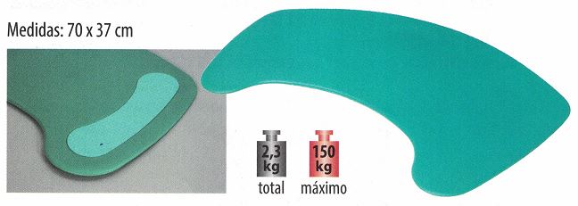Tabla de Transferencias CURVA - Permite deslizarse cómodamente | AdH8835 - Imagen 5
