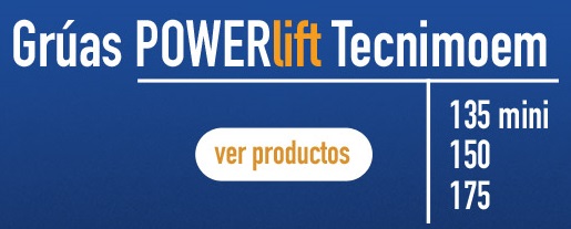 Grúa De Traslado POWER LIFT 135 MINI Con Arnés TECNIMOEM