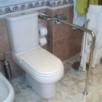 Barra De Baño Suelo Pared