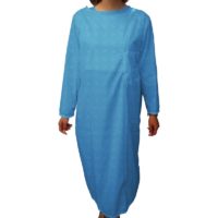 Camisón Hospitalario Manga Larga. Unisex talla única