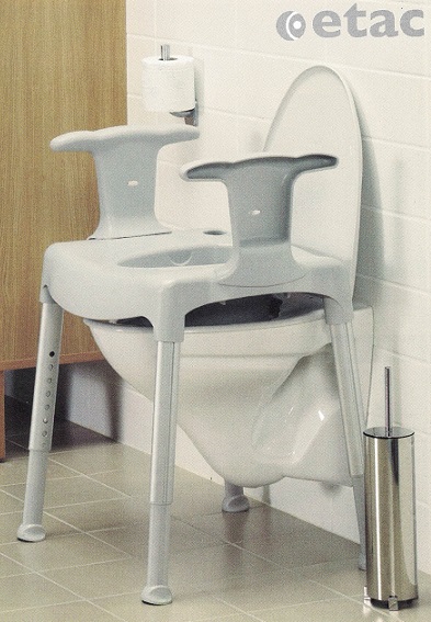 Comode Práctica Asiento Elevador. Muy funcional y estable.