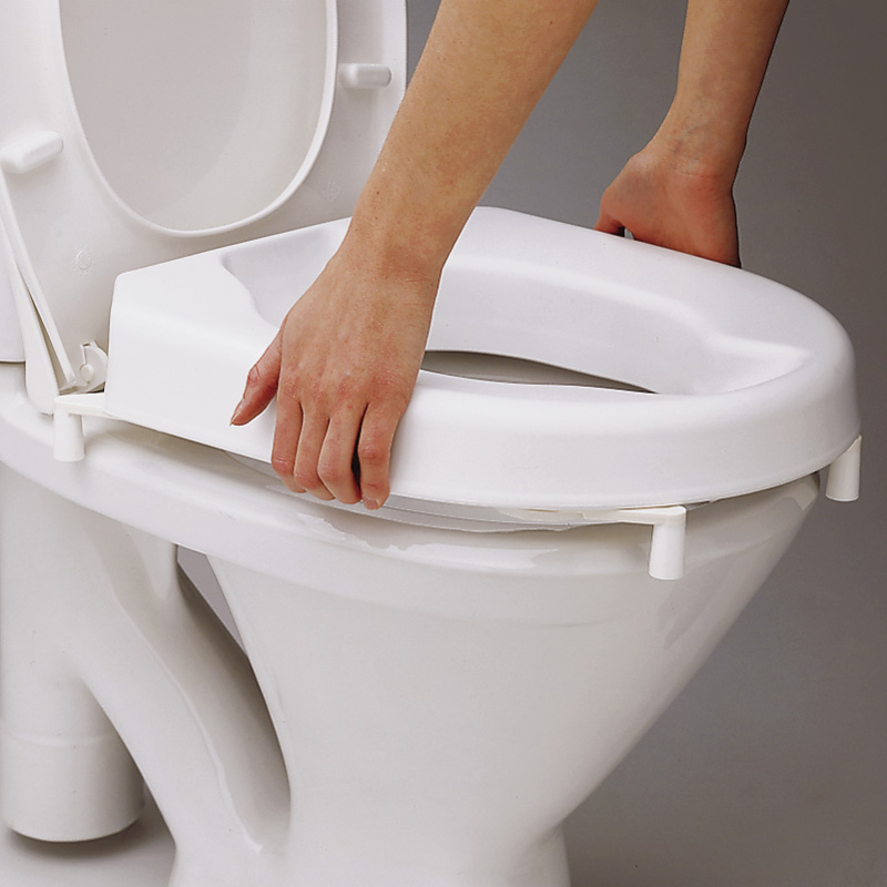 Asientos para inodoros HI-LOO ETAC. De 6 ó 10 cm. Con o sin tapa. Para facilitar acceso.