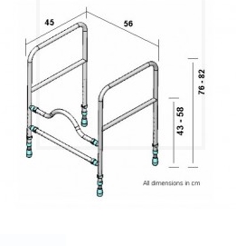 .Asiento De Inodoro. Accesorios. PRODUCTO BARIÁTRICO.