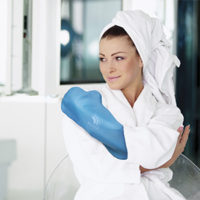 ducharse con escayola con protector bloccs