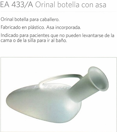Orinal Botella Con Asa