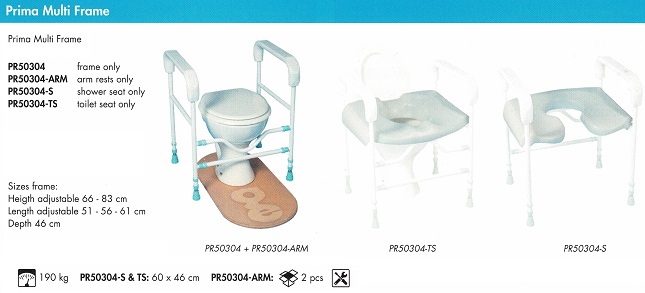  Estructura Múltiple PRIMA. Marco de múltiples funciones. Accesorios. PRODUCTO BARIÁTRICO.