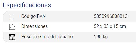 tabla de traslados