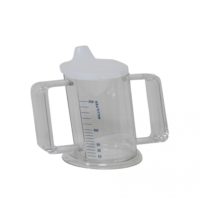 Taza Adaptada HANDYCUP con Tapa - Beber sin inclinar la cabeza hacia atrás | AbPR65646