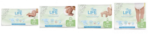 pañales freelife tallas 3-4-5-6