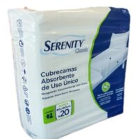 Empapador desechable serenity Super 90x180 - bolsa