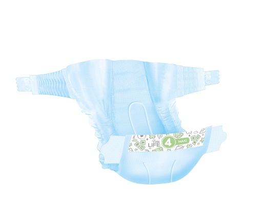 Pañal Infantil FREELIFE bébécash T4 MAXI. 7-18 Kg.