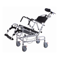 Silla de Ruedas con Inodoro Basculante