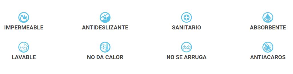Características Salva Camas Reutilizable Características Salva Camas Reutilizable