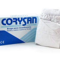 Braga Incontinencia CORYSAN Reutilizables UNISEX - Cierre de velcro - Tallas pequeñas y medianas T/4, T/6, T/8 - Soporte para el pañal | Cor312004-12