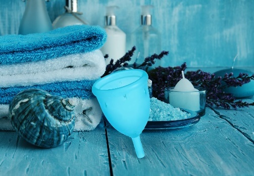Copa Menstrual LadyCup Azul