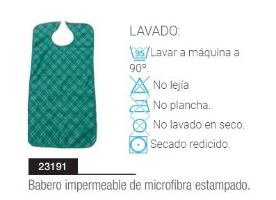 Lavado Babero Impermeable Lavado Babero Impermeable