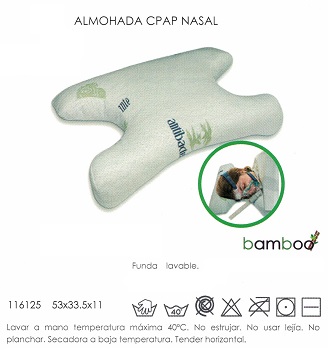 almohada cpap nasal