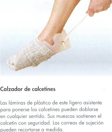 calzador de calcetines
