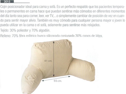 cojín posicionador