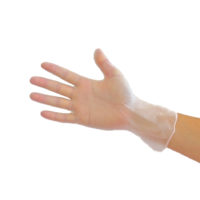 guantes de vinilo sin polvo excelente calidad