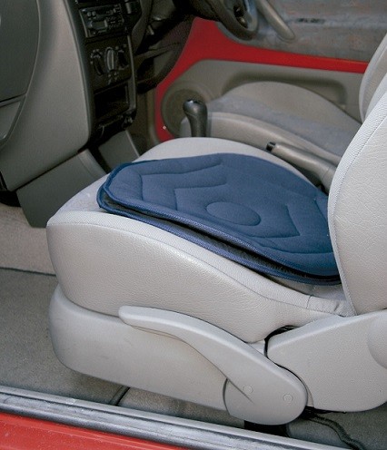 Cojín Giratorio Flexible Para Coche. Permite un giro suave sin movimientos dolorosos.