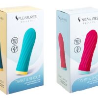 Vibrador y Estimulador Bullet TWIST&SHOUT de S Pleasures