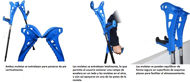Muletas ACCESS Comfort FDI Crutches