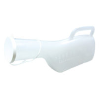 orinal masculino con tapa blanco