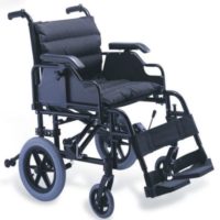 Silla de Ruedas de Transporte Aluminio ARIES