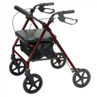 Rollator con Frenos y Bloqueo