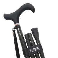 Bastón Fibra De Carbono Plegable KMINA