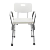 Silla De Baño Ducha Con Brazos y Respaldo