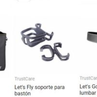 accesorios andador trust care let´s fly