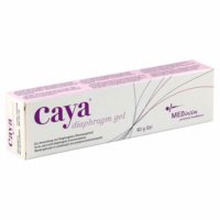 caja de gel caya anticonceptivo espermicida