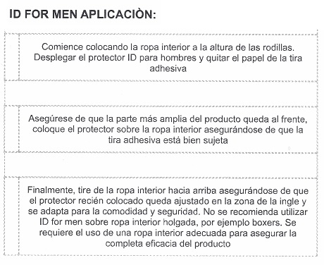 iD for Men Aplicación iD for Men Aplicación