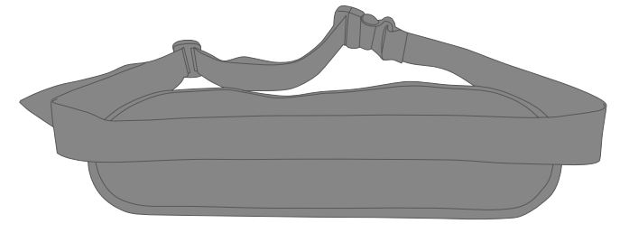 Cinturón Abdominal Acolchado para SILLÓN