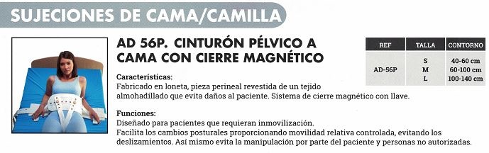 Cinturón a Cama Pélvico con Cierre Magnético Cinturón a Cama Pélvico con Cierre Magnético