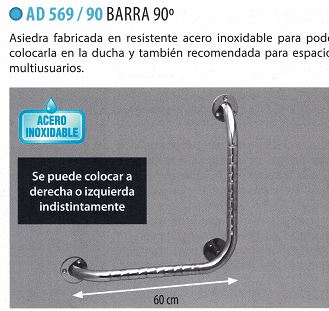 Barra de Baño Inoxidable Barra de Baño Inoxidable