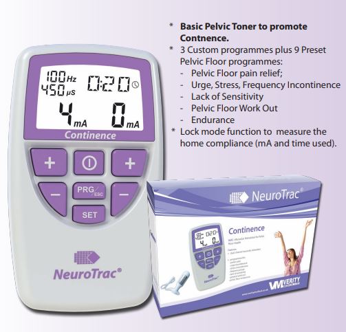 NeuroTrac Continence Verity Medical Ltd. Neurotrac Continence Verity Medical Ltd.
