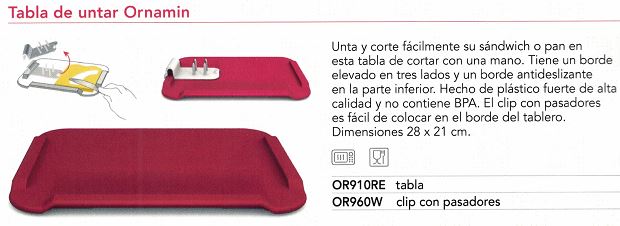Tabla de Untar y Cortar Tabla de Untar y Cortar
