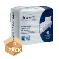 CAJA empapadores desechables Serenity Classic Plus - 60x90 - 4 PACK - 1